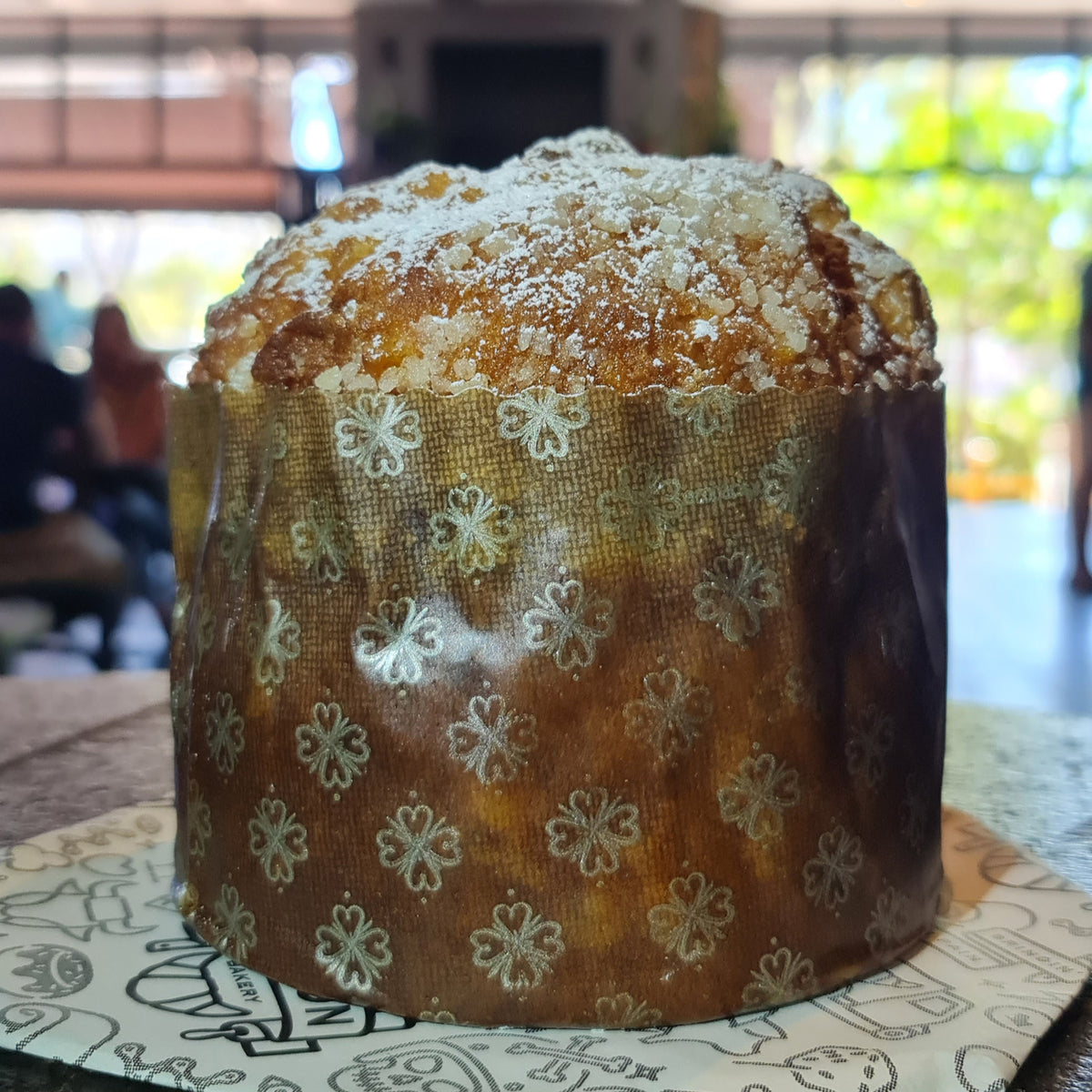 Sourdough Panettone Cake